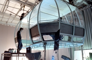 production design services London Miu Miu cable car 1999 Holy Cow