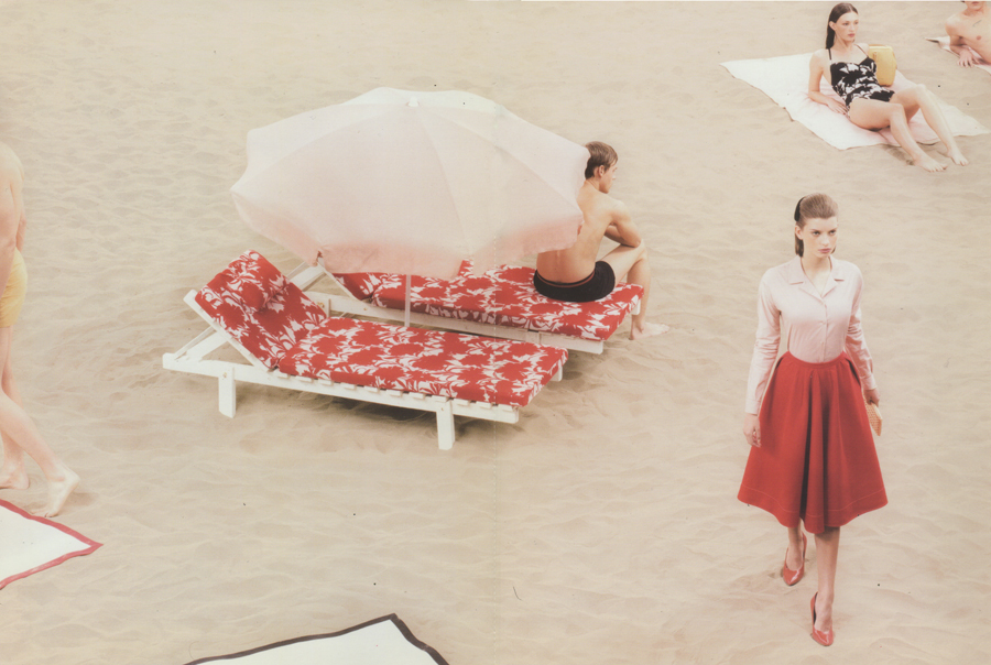 Prada Mainline beach 2001