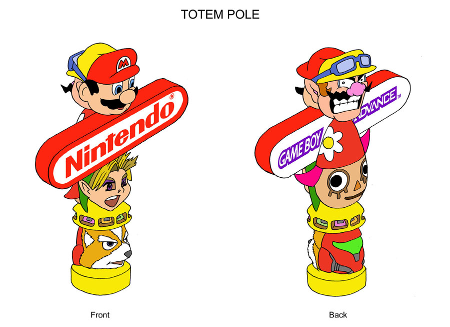 Nintendo totem